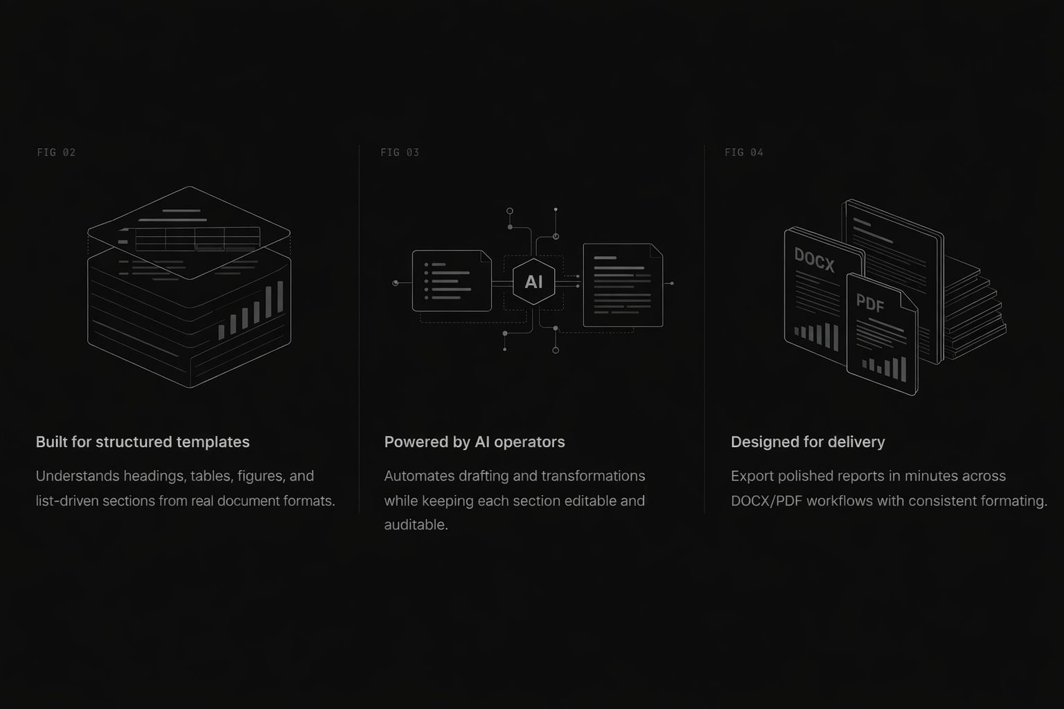 Reportly capabilities preview
